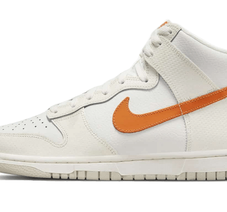 Nike Sko Dunk High Hvid Orange